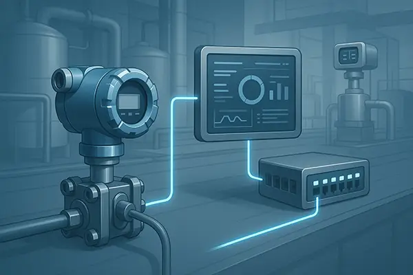 مزایای کلی استفاده از ترانسمیترهای فشار با پروتکل HART یا Profibus