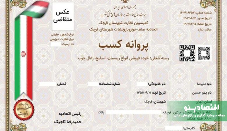 استعلام جواز کسب با کد ملی + صفر تا صد آموزش