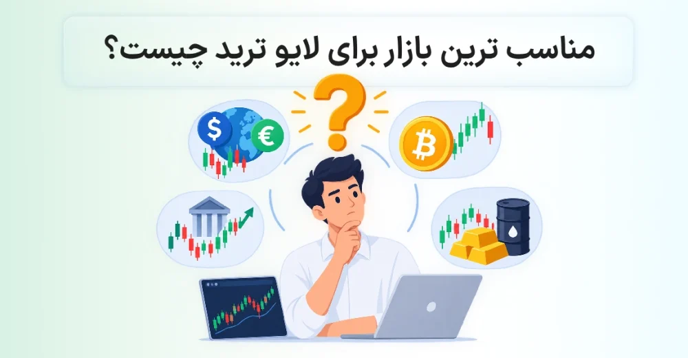 مناسب ترین بازار برای لایو ترید چیست؟