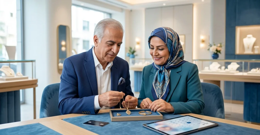 خرید طلا توسط فرد بازنشسته